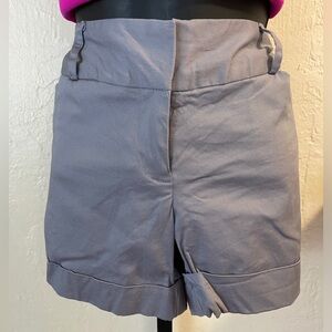 The Limited Gray Cuffed Shorts